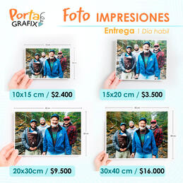 Impresión Fotos