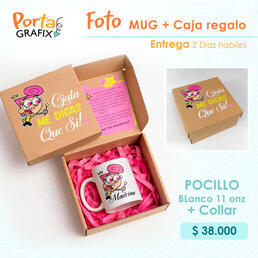 Mug Caja Regalo