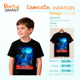 Camiseta Infantil