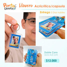 llavero Capsula