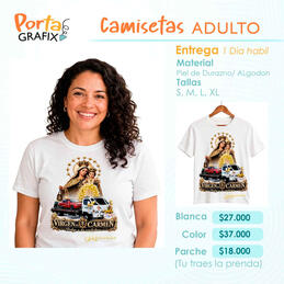 Camiseta Adulto