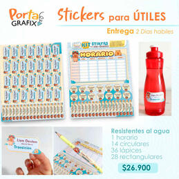 Sticker Útiles